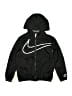 Nike 100% Polyester Black Windbreaker Size 6 - 7 - photo 1
