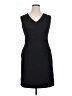 Mossimo Solid Black Cocktail Dress Size 14 - photo 1