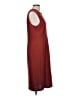 Peruvian Connection 100% Polyester Solid Burgundy Casual Dress Size L - photo 4