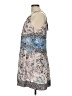 BCBGMAXAZRIA 100% Polyester Paisley Gray Casual Dress Size L - photo 5