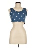 Caution to the Wind Blue Tank Top Size M - photo 1