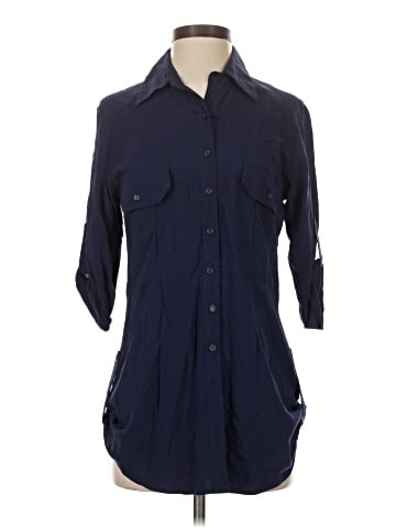 Love Squared Long Sleeve Button-Down Shirt (view 1)