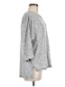 Lou & Grey Gray 3/4 Sleeve Top Size M - photo 4