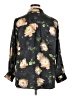 Elie Tahari 100% Polyester Floral Black Long Sleeve Blouse Size 1X - photo 2