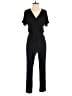 Chelsea28 Solid Black Jumpsuit Size S - photo 1
