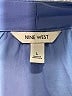 Nine West 100% Polyester Blue Short Sleeve Blouse Size L - photo 7