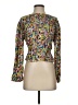 Joie 100% Viscose Floral Yellow Long Sleeve Blouse Size XS - photo 1