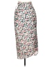 Assorted Brands Floral Ivory Casual Skirt Size L - photo 1