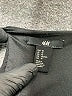 H&M 100% Polyester Black 3/4 Sleeve Top Size 10 - photo 7
