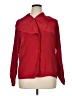 Joyce 100% Polyester Red Long Sleeve Blouse Size 14 - photo 1