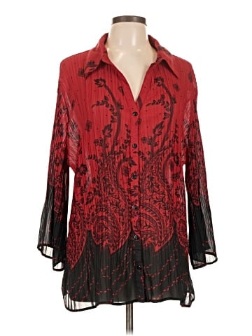 Avenue Long Sleeve Blouse (view 1)