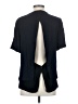 A.L.C. 100% Viscose Black Short Sleeve Top Size S - photo 2