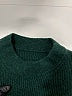 The Row 100% Cashmere Green Cashmere Pullover Sweater Size S - photo 7