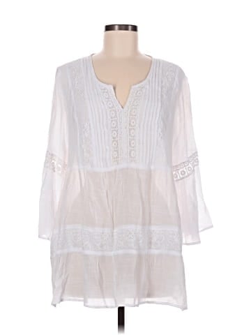 Style&Co 3/4 Sleeve Blouse (view 1)