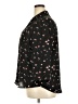 Iz Byer 100% Polyester Floral Black 3/4 Sleeve Blouse Size XXL - photo 5