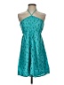 Roxy 100% Rayon Teal Cocktail Dress Size S - photo 1