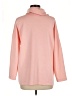 J.Jill Solid Pink Sweatshirt Size L - photo 2