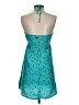 Roxy 100% Rayon Teal Cocktail Dress Size S - photo 2