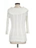 White House Black Market Ivory White Pullover Sweater Size L - photo 2