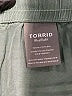 Torrid 100% Lyocell Solid Green Shorts Size 1X Plus (1) - photo 3