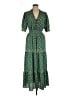 Max Studio Green Casual Dress Size L - photo 1