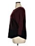 a.n.a. A New Approach 100% Acrylic Color Block Burgundy Pullover Sweater Size XL (petite) - photo 5