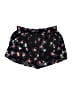 Maurices 100% Polyester Floral Black Shorts Size L - photo 1