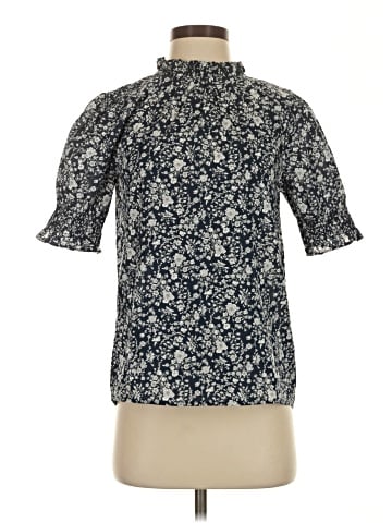 Liberty Art Fabrics for J.Crew Short Sleeve Blouse (view 1)