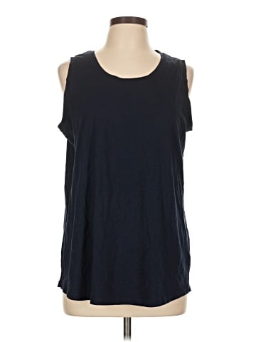 Lands' End Sleeveless T-Shirt (view 1)
