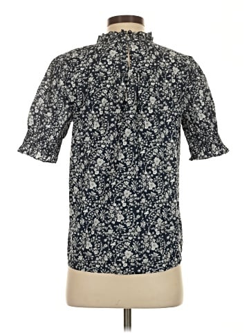 Liberty Art Fabrics for J.Crew Short Sleeve Blouse (view 2)