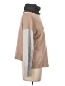 Michael Stars Color Block Tan Turtleneck Sweater Size Sm (0) - photo 4
