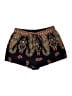 Bebop 100% Polyester Paisley Black Shorts Size L - photo 1