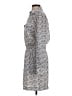 BCBGeneration 100% Polyester Print Gray Casual Dress Size S - photo 5