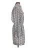 BCBGeneration 100% Polyester Print Gray Casual Dress Size S - photo 4