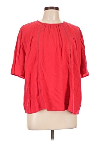 Hinge Short Sleeve Blouse (view 1)