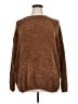 Zenana 100% Polyester Brown Turtleneck Sweater Size XL - photo 1