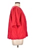 Hinge Red Short Sleeve Blouse Size L - photo 4