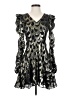 Aqua 100% Silk Black Cocktail Dress Size XS - photo 1