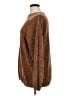 Zenana 100% Polyester Brown Turtleneck Sweater Size XL - photo 5