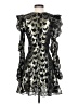 Aqua 100% Silk Black Cocktail Dress Size XS - photo 2