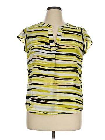 Calvin Klein Short Sleeve Blouse (view 1)
