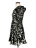 Aqua 100% Silk Black Cocktail Dress Size XS - photo 5