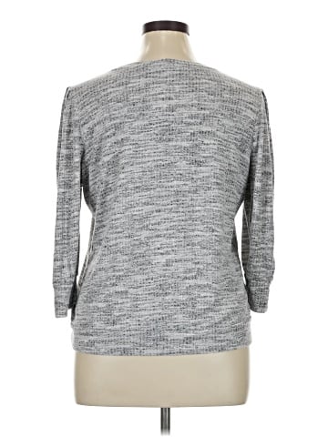 Simply Vera Vera Wang 3/4 Sleeve Top (view 2)