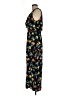 Merona Floral Black Casual Dress Size L - photo 5