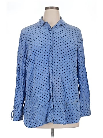 Talbots Long Sleeve Silk Top (view 1)