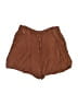 Free People Solid Brown Shorts Size 10 - photo 1
