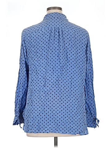 Talbots Long Sleeve Silk Top (view 2)