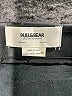 Pull&Bear Solid Black Faux Leather Skirt Size L - photo 4