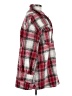Bagatelle Plaid Red Coat Size M - photo 4