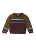 Tea Color Block Brown Pullover Sweater Size 3T - photo 1